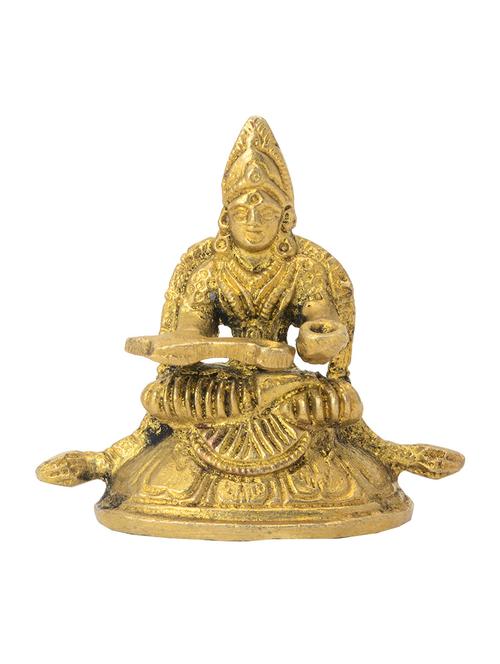 decorative idol of goddess annapurna handicrafts product - 14866278 - Very Small Image - 1