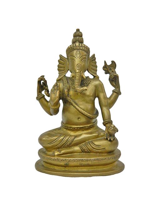 religious statue of god ganesh handicrafts product - 14866402 - Very Small Image - 1