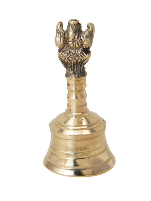 decorative brass ganesh bell handicrafts product - 14866422 - Very Small Image - 1