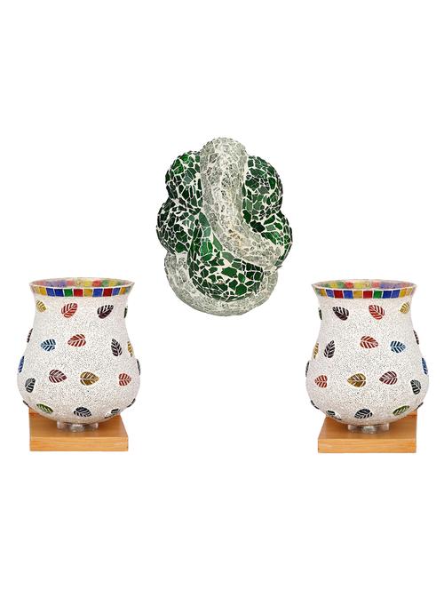 somil colorful designer decorative mosaic wall lamp's combo set - 14866727 - Very Small Image - 1