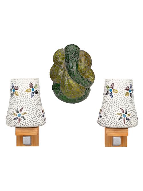 somil colorful designer decorative mosaic wall lamp's combo set - 14866945 - Very Small Image - 1