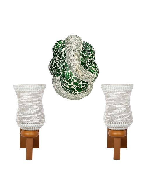 somil colorful designer decorative mosaic wall lamp's combo set - 14867030 - Very Small Image - 1
