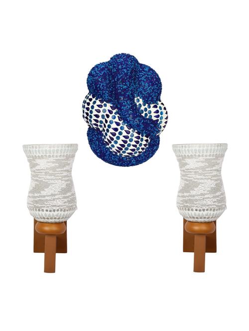 somil colorful designer decorative mosaic wall lamp's combo set - 14867169 - Very Small Image - 1