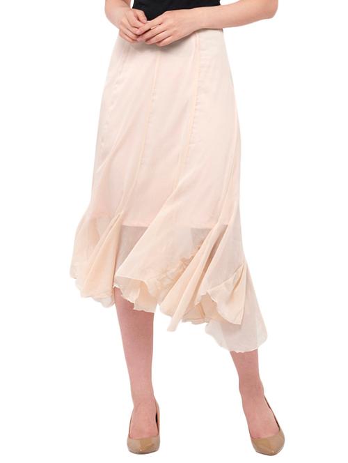 pink colored gored skirt - 14867968 - Very Small Image - 1
