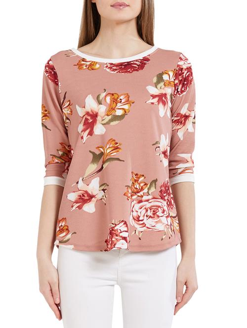 pink printed top - 14868853 - Very Small Image - 1