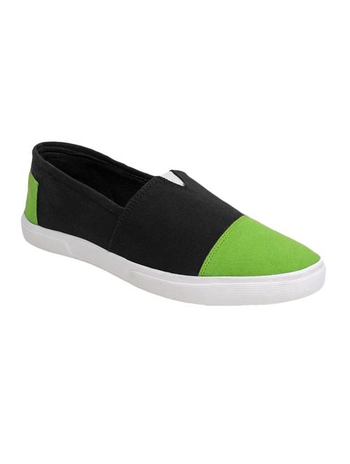 black canvas casual slipon - 14869022 - Very Small Image - 1