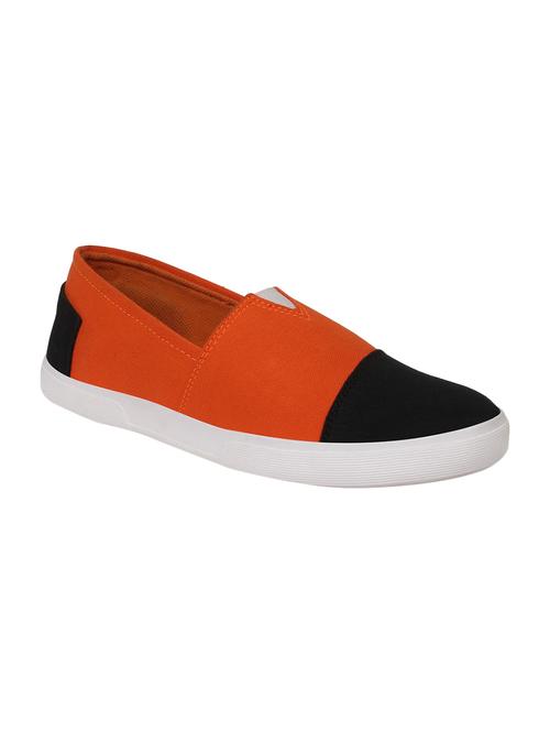 orange canvas casual slipon - 14869027 - Very Small Image - 1