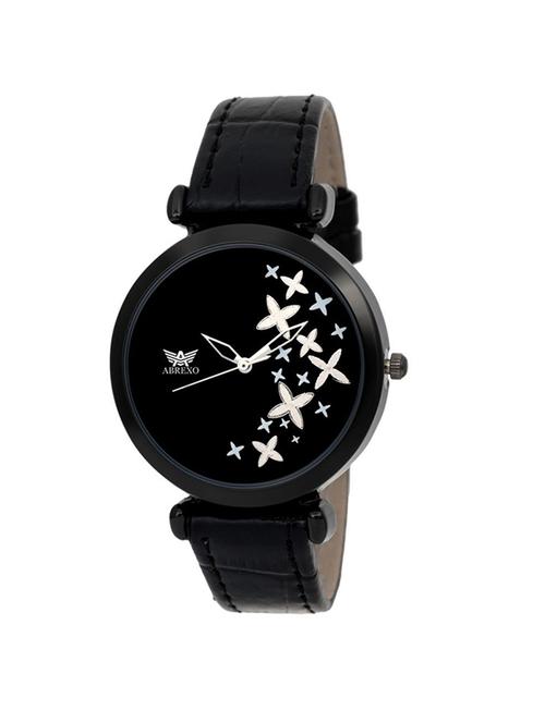 abrexo black analog watch for women - 14869338 - Very Small Image - 1
