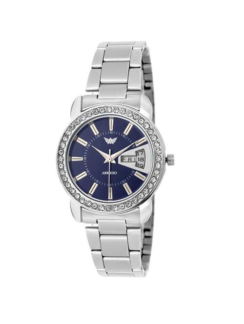 abrexo abx-1157-blu-wmn traditional analog watch - for women - 14869339 - Very Small Image - 1