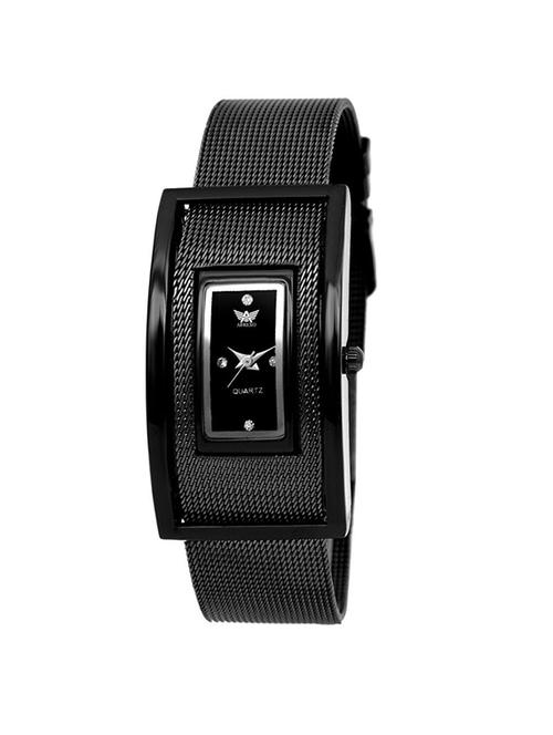 abrexo black analog watch for women - 14869348 - Very Small Image - 1