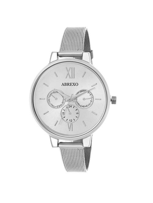 abrexo abx8040-white dial analog watch - for women - 14869358 - Very Small Image - 1