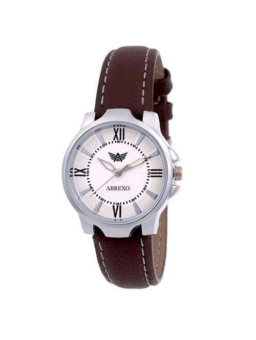 abrexo abx1165-wht ladies notable exclusive series analog watch - for women - 14869396 - Very Small Image - 1