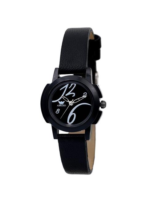 abrexo 0715 ultimate shine black analog watch for women - 14869411 - Very Small Image - 1
