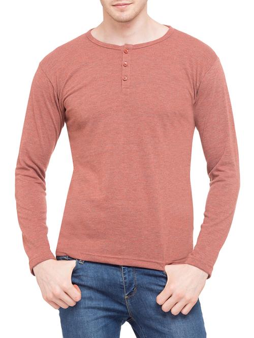 red cotton t-shirt - 14869515 - Very Small Image - 1