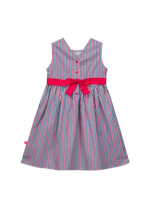 multi colored cotton frock - 14870940 - Very Small Image - 1