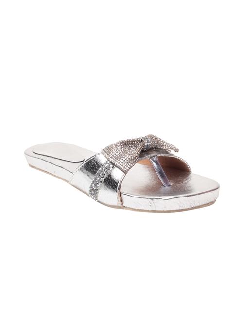 silver toe separator sandal - 14873043 - Very Small Image - 1