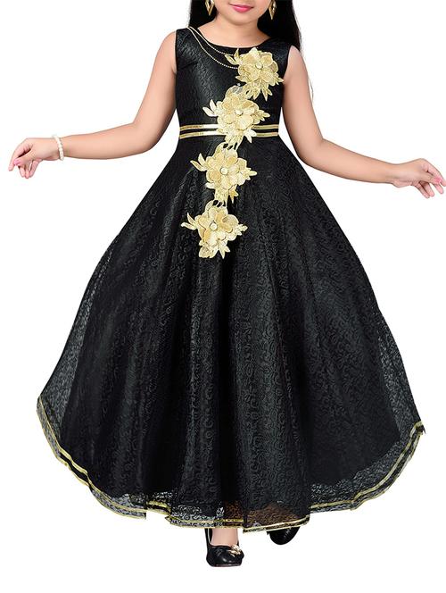black net party gown - 14873222 - Very Small Image - 1