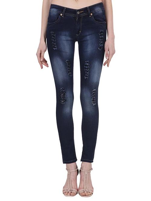 dark blue denim jeans - 14873403 - Very Small Image - 1