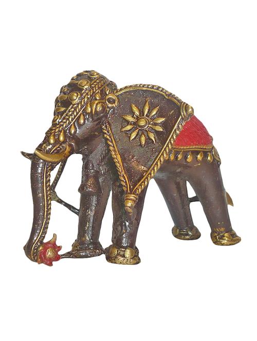 decorative showpiece statue of elephant handicrafts product - 14874034 - Very Small Image - 1