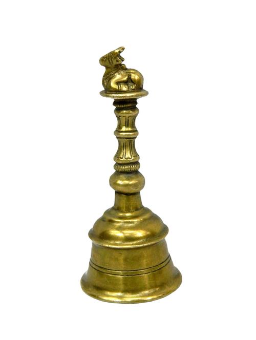 decorative brass nandi bell handicrafts product - 14874256 - Very Small Image - 1