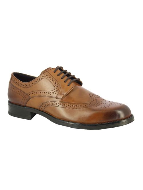 tan leather formal derby - 14876530 - Very Small Image - 1