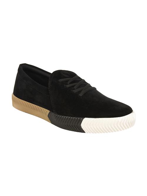 black suede casual slipon - 14877716 - Very Small Image - 1