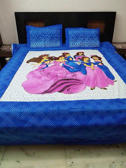 disney double bedsheet with 2 pillow covers - 14878981 - Very Small Image - 1