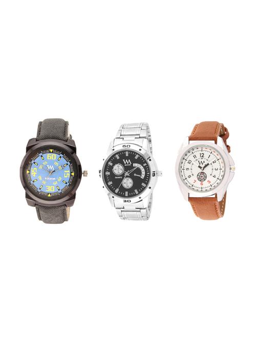 watch me set of 3 analog watches - 14881922 - Very Small Image - 1