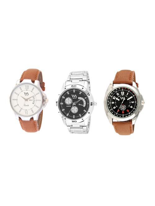 watch me set of 3 analog watches - 14881926 - Very Small Image - 1
