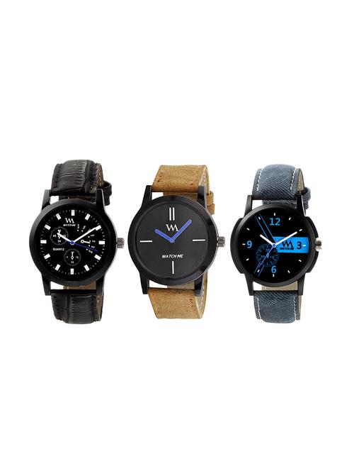 watch me set of 3analog watches - 14881946 - Very Small Image - 1