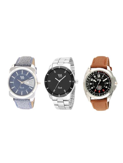 watch me set of 3 analog watches - 14881963 - Very Small Image - 1