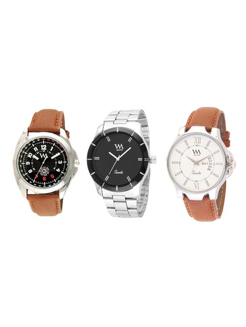 watch me set of 3 analog watches - 14881964 - Very Small Image - 1