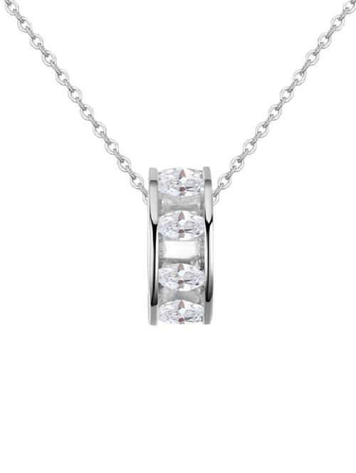 silver crystal pendant - 14884477 - Very Small Image - 1