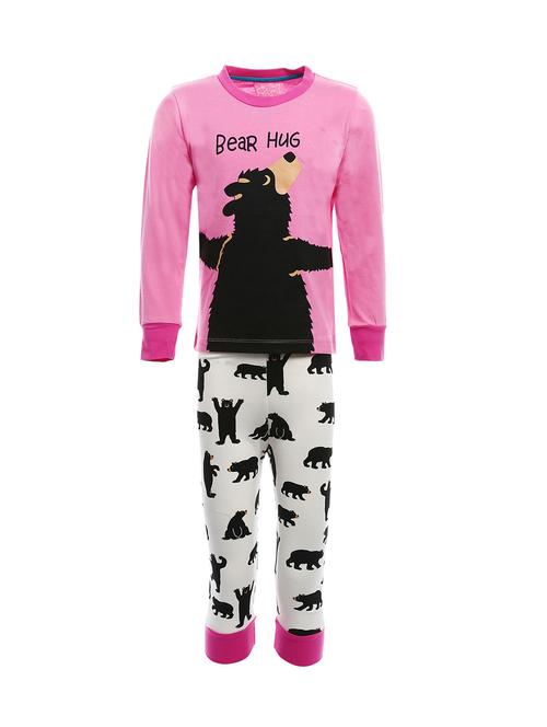 pink cotton pyjama set - 14888516 - Very Small Image - 1
