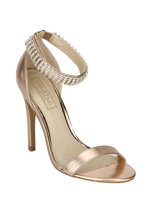 gold patent leather closed back sandals - 14889009 - Very Small Image - 1