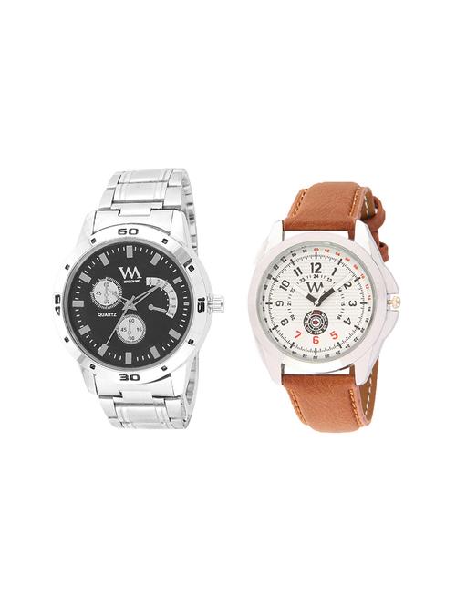 watch me watches analog combo for men and boys rejg-awc-009-010 - 14889557 - Very Small Image - 1