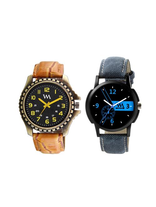 watch me watches analog combo for men and boys rejg-awc-014-wmc-004 - 14889561 - Very Small Image - 1