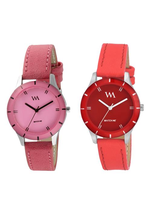watch me wrist watches combo for women wmal-211-243 - 14893102 - Very Small Image - 1