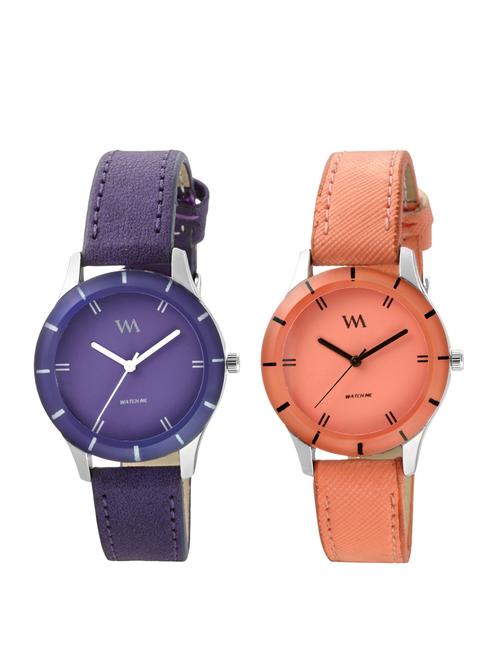 watch me wrist watches combo for women wmal-241-242 - 14893113 - Very Small Image - 1
