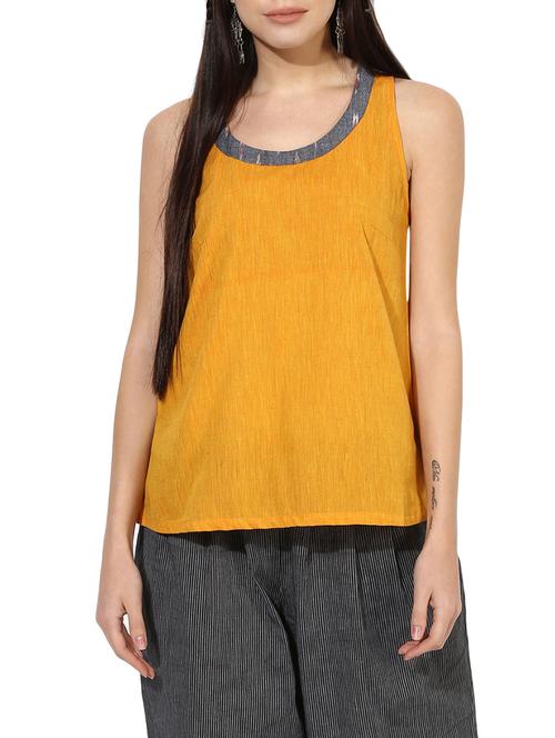 yellow cotton top - 14894742 - Very Small Image - 1