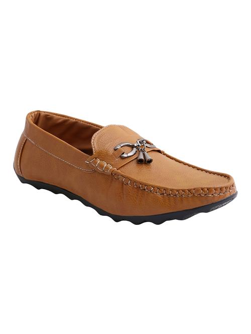 tan leather slip on loafer - 14894756 - Very Small Image - 1