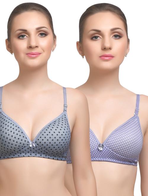 set of 2 detachable strap bra - 14894815 - Very Small Image - 1