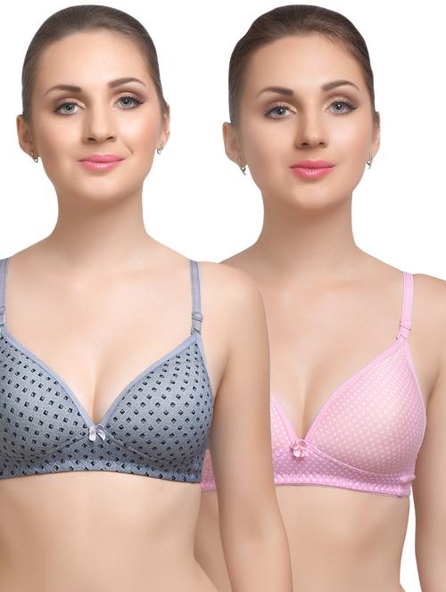 set of 2 detachable strap bra - 14894816 - Very Small Image - 1