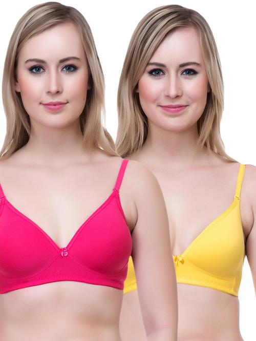 set of 2 bow patch bra - 14894852 - Very Small Image - 1