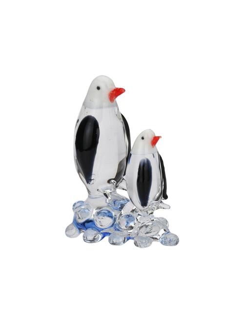 somil penguin mother with his baby decorative showpiece - 14896226 - Very Small Image - 1