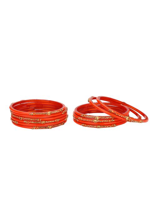 orange glass bangle - 14896267 - Very Small Image - 1