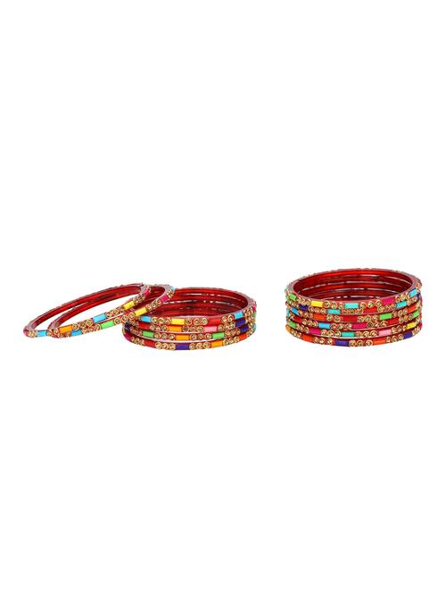multi colored glass bangle - 14896284 - Very Small Image - 1