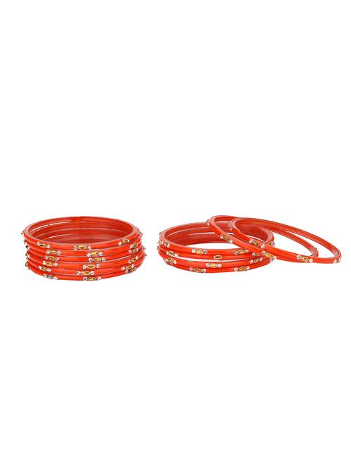 orange glass bangle - 14896350 - Very Small Image - 1