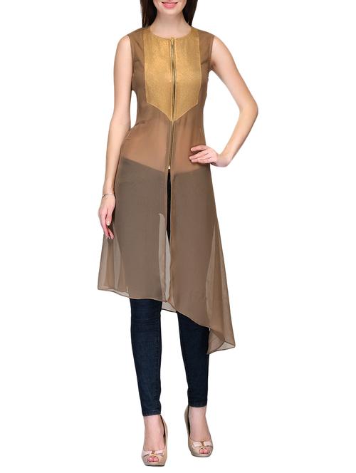 sleeveless asymmetric tunic - 14896490 - Very Small Image - 1