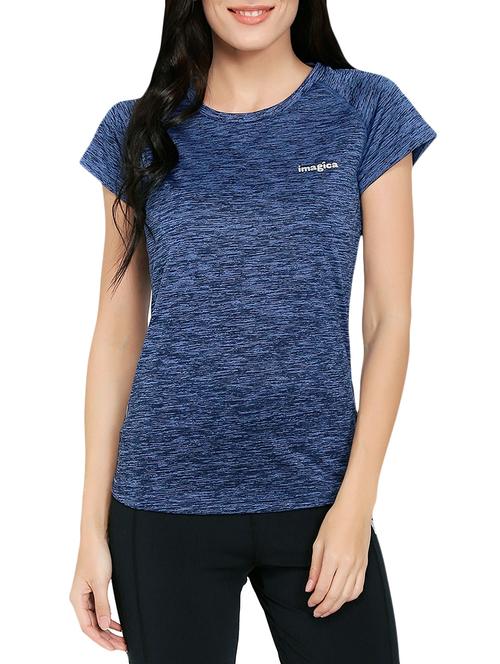 women's placement print crew neck t-shirt - 14898220 - Very Small Image - 1